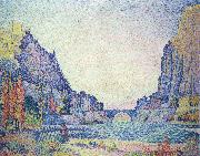 Paul Signac sisteron oil on canvas